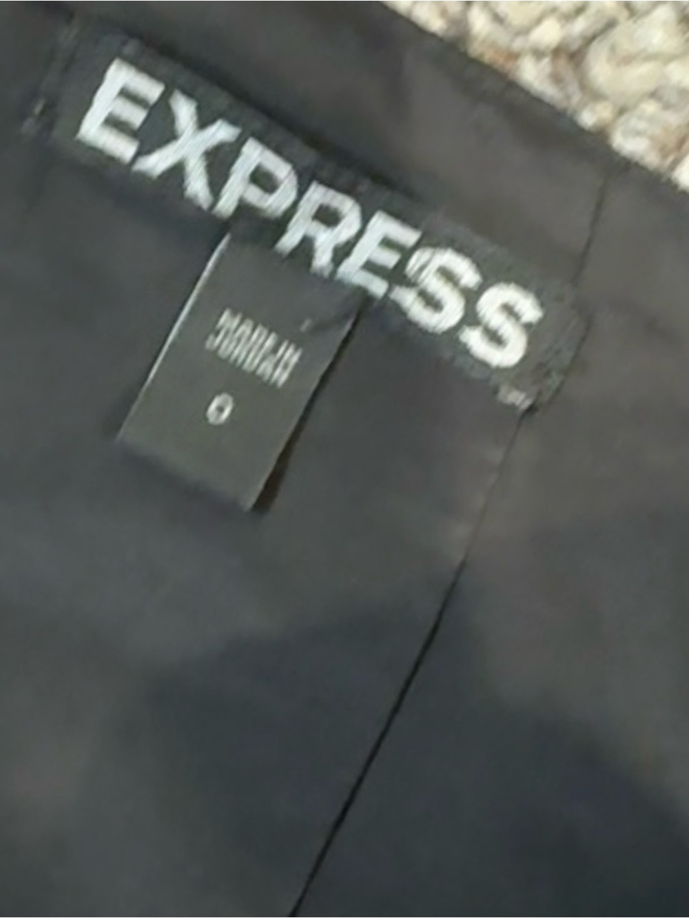 Express Charcoal Gray Tailored Pencil Skirt - Picture 5 of 7